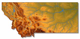 Montana Map - StateLawyers.com